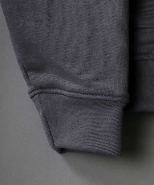 SITRY(シトリー)の「wide silhouette china sweat cardigan/ワイドシルエット チャイナ スウェット ルーズカーディガン/カーデ(カーディガン/ボレロ・メンズ・チャコールグレー/ブルーグレー/グリーン・M/L)」の10枚目の写真