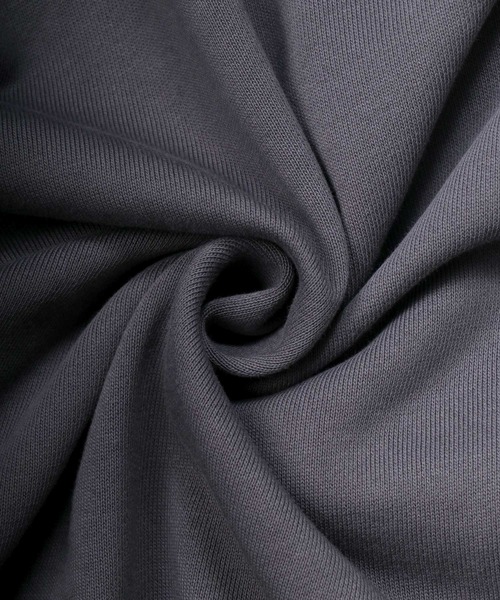 SITRY(シトリー)の「wide silhouette china sweat cardigan/ワイドシルエット チャイナ スウェット ルーズカーディガン/カーデ(カーディガン/ボレロ・メンズ・チャコールグレー/ブルーグレー/グリーン・M/L)」の8枚目の写真