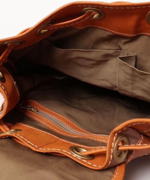 zucchero filato/ズッケロフィラート カウレザーメッシュ リュック