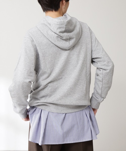 N.（N. Natural Beauty Basic）（エヌエヌナチュラルビューティーベーシック）の「【Champion】フーディスウェット（スウェット・レディース・ブラック/グレー/ブラウン・MEDIUM）」の9枚目の写真