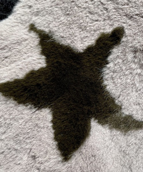 Scrap Book（スクラップブック）の「【Scrap Book】スターエコファーマフラー（マフラー・レディース・グレー/グレー系その他/ベージュ・FREE）」の4枚目の写真