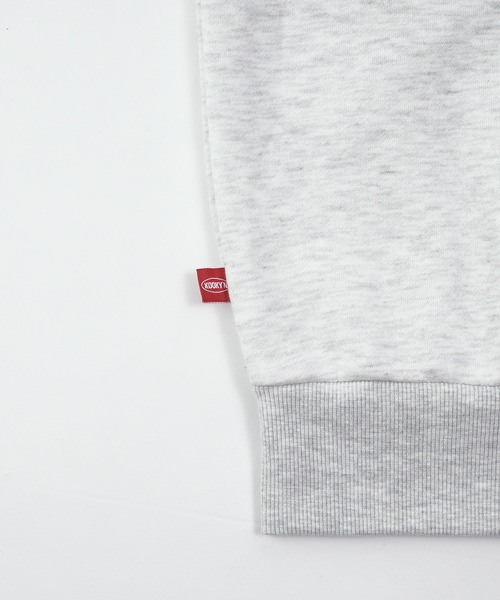 WHO'S WHO gallery（フーズフーギャラリー）の「【KOOKY'N/クーキー】BRONX裏起毛スウェットクルー（スウェット・メンズ・アッシュグレー/グリーン/グレー/ブラウン/ネイビー/ブラック・FREE）」の17枚目の写真