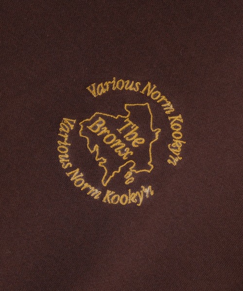 WHO'S WHO gallery（フーズフーギャラリー）の「【KOOKY'N/クーキー】BRONX裏起毛スウェットクルー（スウェット・メンズ・アッシュグレー/グリーン/グレー/ブラウン/ネイビー/ブラック・FREE）」の18枚目の写真