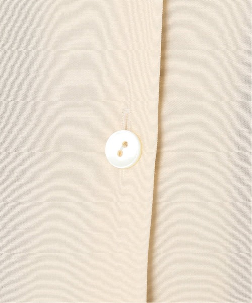 journal standard L'essage（ジャーナルスタンダードレサージュ）の「IPEKER ワイドカラーシャツ◆（シャツ/ブラウス・レディース・ブラック/ナチュラル/グリーン・フリー）」の13枚目の写真