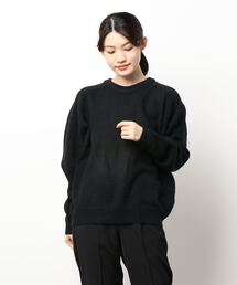 coca（coca） | もちニット　ラグランスリーブカラーニットトップス(ニット/セーター)