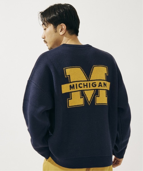 MICHIGAN × JOURNAL STANDARD/ミシガン】別注 ジャガードニット [ユニ