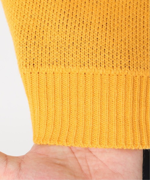 JOURNAL STANDARD SELECT（ジャーナルスタンダードセレクト）の「【MICHIGAN × JOURNAL STANDARD/ミシガン】別注 ジャガードニット [ユニセックス対応]（ニット/セーター・メンズ・ネイビー/イエロー・MEDIUM/LARGE）」の15枚目の写真