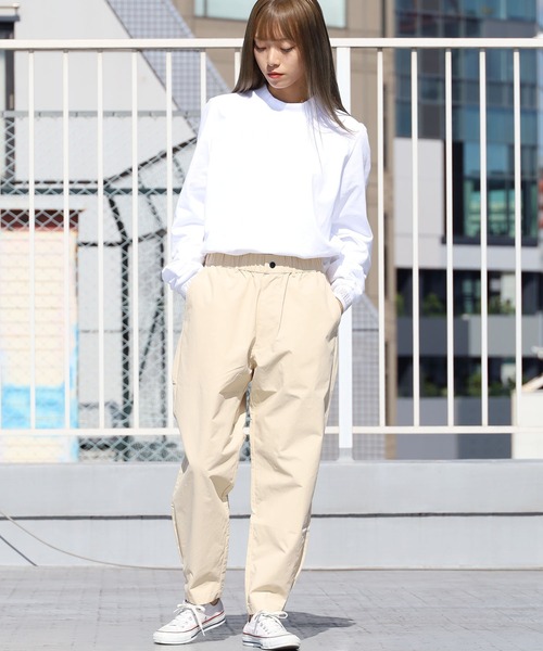 VALENCIANO BY KELME/バレンシアーノバイケレメ ロンT 袖リブ ブランドロゴ モックネック ワンポイント（Tシャツ/カットソー）｜ROOPTOKYO（ループトウキョウ）