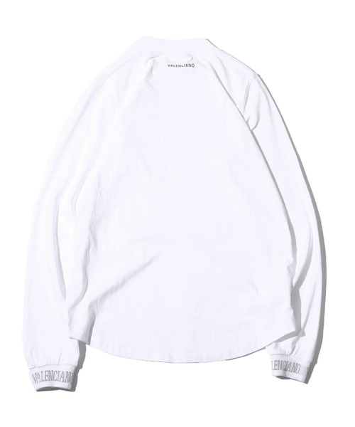 VALENCIANO BY KELME/バレンシアーノバイケレメ ロンT 袖リブ ブランドロゴ モックネック ワンポイント（Tシャツ/カットソー）｜ROOPTOKYO（ループトウキョウ）