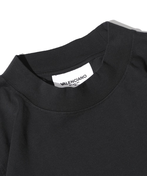 VALENCIANO BY KELME/バレンシアーノバイケレメ ロンT 袖リブ ブランドロゴ モックネック ワンポイント（Tシャツ/カットソー）｜ROOPTOKYO（ループトウキョウ）