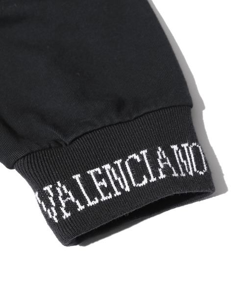 VALENCIANO BY KELME/バレンシアーノバイケレメ ロンT 袖リブ ブランドロゴ モックネック ワンポイント（Tシャツ/カットソー）｜ROOPTOKYO（ループトウキョウ）
