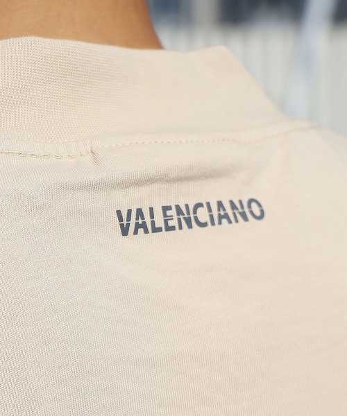 VALENCIANO BY KELME/バレンシアーノバイケレメ ロンT 袖リブ ブランドロゴ モックネック ワンポイント（Tシャツ/カットソー）｜ROOPTOKYO（ループトウキョウ）