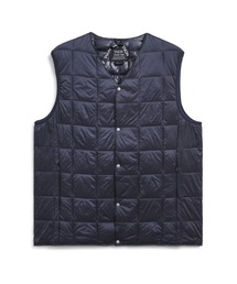 【TAION】タイオン V NECK BUTTON DOWN VEST TAION-001