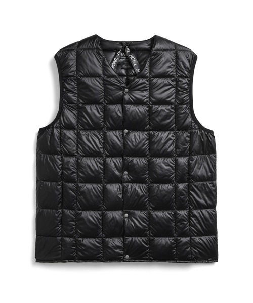 TAION(タイオン)の「【TAION】タイオン V NECK BUTTON DOWN VEST TAION-001(ダウンベスト・メンズ・ブラック系その他/ネイビー/パープル系その他/サンドベージュ/グリーン系その他/オリーブ/ダークブラウン/オフホワイト/チャコールグレー/ベージュ/レッド系その他/ダークグレー/ベージュ系その他/ブラック/ミント/ブルー系その他/ネイビー系/カーキ/グレー・LARGE/X-LARGE/MEDIUM/SMALL)」の4枚目の写真