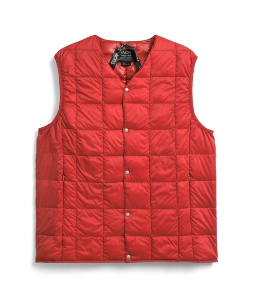 TAION(タイオン)の「【TAION】タイオン V NECK BUTTON DOWN VEST TAION-001(ダウンベスト・メンズ・ブラック系その他/ネイビー/パープル系その他/サンドベージュ/グリーン系その他/オリーブ/ダークブラウン/オフホワイト/チャコールグレー/ベージュ/レッド系その他/ダークグレー/ベージュ系その他/ブラック/ミント/ブルー系その他/ネイビー系/カーキ/グレー・LARGE/X-LARGE/MEDIUM/SMALL)」の19枚目の写真