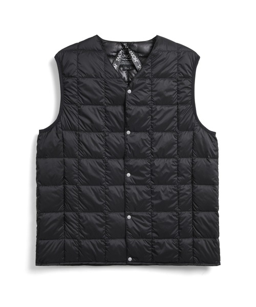 TAION(タイオン)の「【TAION】タイオン V NECK BUTTON DOWN VEST TAION-001(ダウンベスト・メンズ・ブラック系その他/ネイビー/パープル系その他/サンドベージュ/グリーン系その他/オリーブ/ダークブラウン/オフホワイト/チャコールグレー/ベージュ/レッド系その他/ダークグレー/ベージュ系その他/ブラック/ミント/ブルー系その他/ネイビー系/カーキ/グレー・LARGE/X-LARGE/MEDIUM/SMALL)」の3枚目の写真