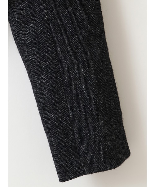 Le Jardin Ouvert(ルジャルダン)の「Herringbone Short Jacket(ブルゾン・レディース・グレー/ベージュ・36)」の3枚目の写真