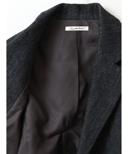 Le Jardin Ouvert(ルジャルダン)の「Herringbone Short Jacket(ブルゾン・レディース・グレー/ベージュ・36)」の13枚目の写真