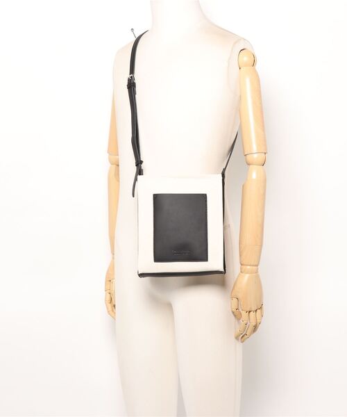 BACK NUMBER（バックナンバー）の「【BACK NUMBER】ストラップ付ＰＵショルダー（ショルダーバッグ・メンズ・キナリ/ブラック・フリー）」の6枚目の写真