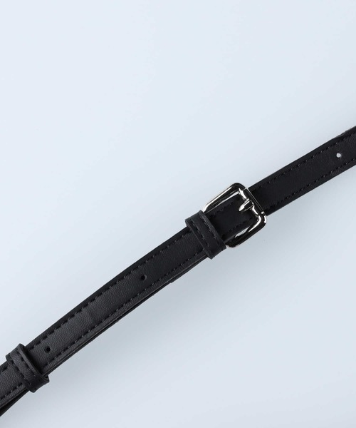 BACK NUMBER（バックナンバー）の「【BACK NUMBER】ストラップ付ＰＵショルダー（ショルダーバッグ・メンズ・キナリ/ブラック・フリー）」の9枚目の写真