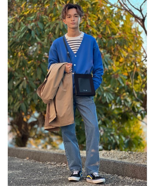 BACK NUMBER（バックナンバー）の「【BACK NUMBER】ストラップ付ＰＵショルダー（ショルダーバッグ・メンズ・キナリ/ブラック・フリー）」の22枚目の写真