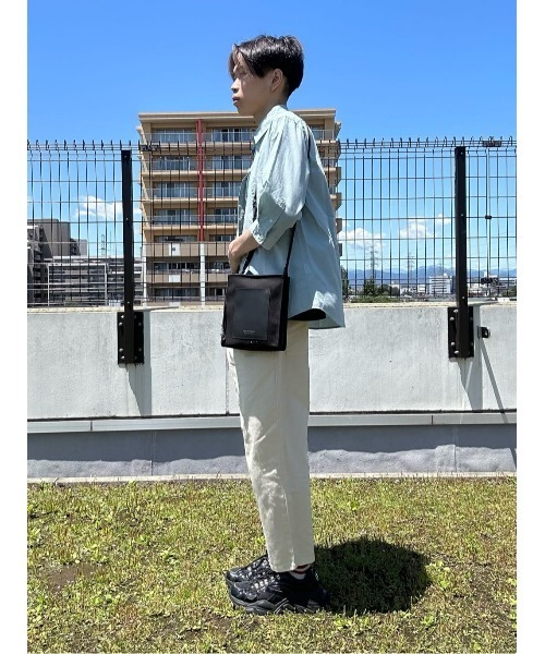 BACK NUMBER（バックナンバー）の「【BACK NUMBER】ストラップ付ＰＵショルダー（ショルダーバッグ・メンズ・キナリ/ブラック・フリー）」の20枚目の写真