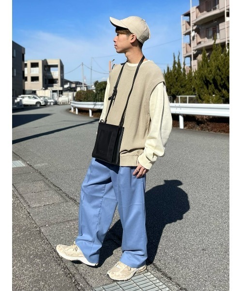 BACK NUMBER（バックナンバー）の「【BACK NUMBER】ストラップ付ＰＵショルダー（ショルダーバッグ・メンズ・キナリ/ブラック・フリー）」の16枚目の写真