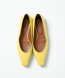 スクエアフラットシューズ