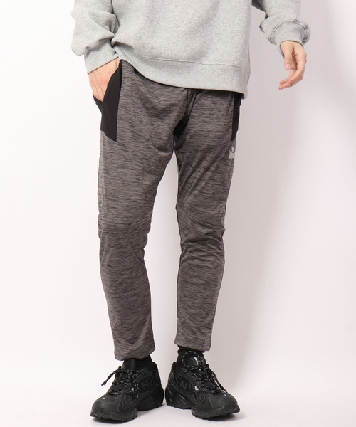 LONSDALE（ロンズデール）の「LONSDALE 軽量 ストレッチ ドライ ポリ杢ニット 切替 トラックパンツ（その他パンツ・メンズ・チャコール/グレー/ネイビー・M/L/LL）」の2枚目の写真