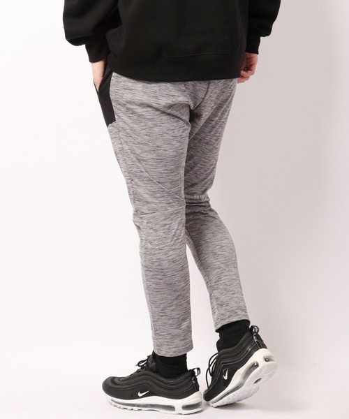 LONSDALE（ロンズデール）の「LONSDALE 軽量 ストレッチ ドライ ポリ杢ニット 切替 トラックパンツ（その他パンツ・メンズ・チャコール/グレー/ネイビー・M/L/LL）」の6枚目の写真