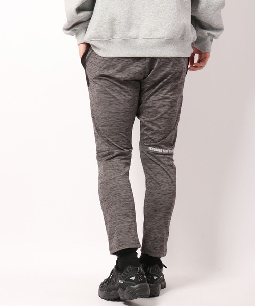 LONSDALE（ロンズデール）の「LONSDALE 軽量 ストレッチ ドライ ポリ杢ニット 切替 トラックパンツ（その他パンツ・メンズ・チャコール/グレー/ネイビー・M/L/LL）」の15枚目の写真