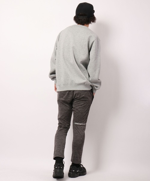 LONSDALE（ロンズデール）の「LONSDALE 軽量 ストレッチ ドライ ポリ杢ニット 切替 トラックパンツ（その他パンツ・メンズ・チャコール/グレー/ネイビー・M/L/LL）」の19枚目の写真