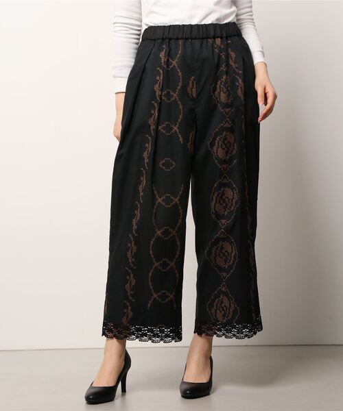 mudoca（ムドカ）の「タックギャザーパンツ -とくべつな場所-（その他パンツ・レディース・ベージュ/スミクロ・FREE）」の18枚目の写真