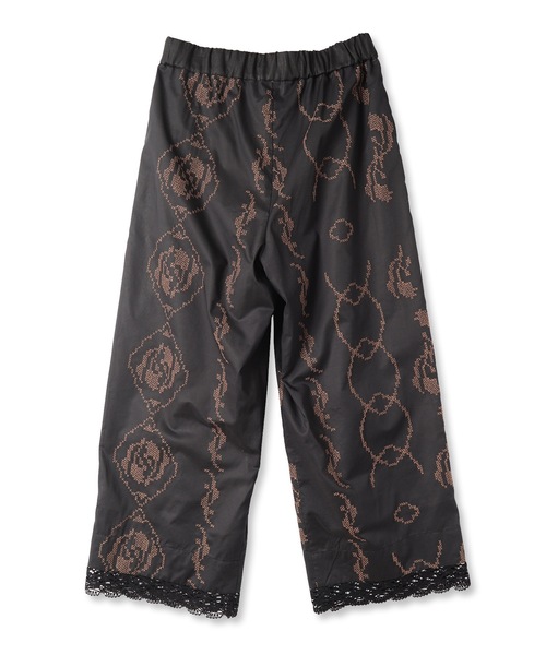 mudoca（ムドカ）の「タックギャザーパンツ -とくべつな場所-（その他パンツ・レディース・ベージュ/スミクロ・FREE）」の5枚目の写真