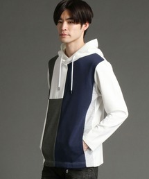 HIDEAWAYS NICOLE | ブロッキングプルオーバーパーカ(パーカー)