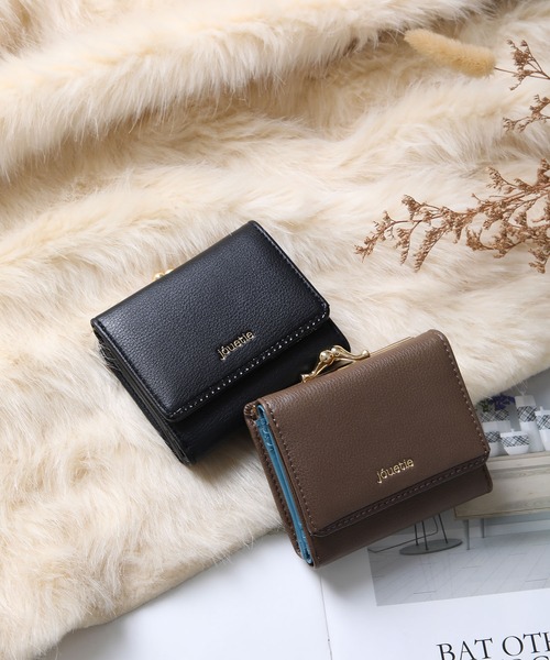 jouetie(ジュエティ)の「【jouetie/ジュエティ】BARLINE ガマ口ミニ財布(財布・レディース・オリーブ/シルバー/ブラック/ベージュ系その他/スモークピンク/ブラック系その他/ゴールド/ネイビー・FREE)」の13枚目の写真