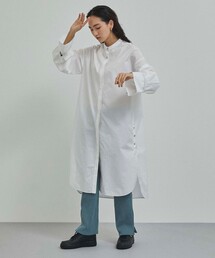 CITY TOKYO | カラーステッチロングシャツワンピース(ワンピース)