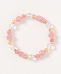 岩座 IWAKURA | 【岩座】錦上添花 マダガスカルローズクォーツブレスレット(ブレスレット)