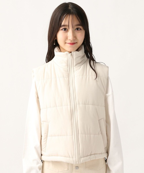 repipi armario（レピピ アルマリオ）の「ショートタケナカワタベスト（その他アウター・キッズ・ホワイト/ブラック系その他・MEDIUM/LARGE）」の8枚目の写真