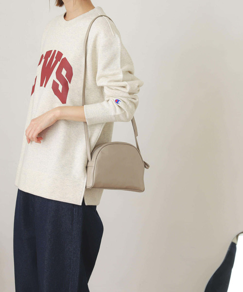 SENSE OF PLACE by URBAN RESEARCH（センスオブプレイスバイアーバンリサーチ）の「シンプルミニショルダーバッグ（ショルダーバッグ・レディース・ブラック/グリーン/アイボリー/ライトベージュ・ONE）」の5枚目の写真