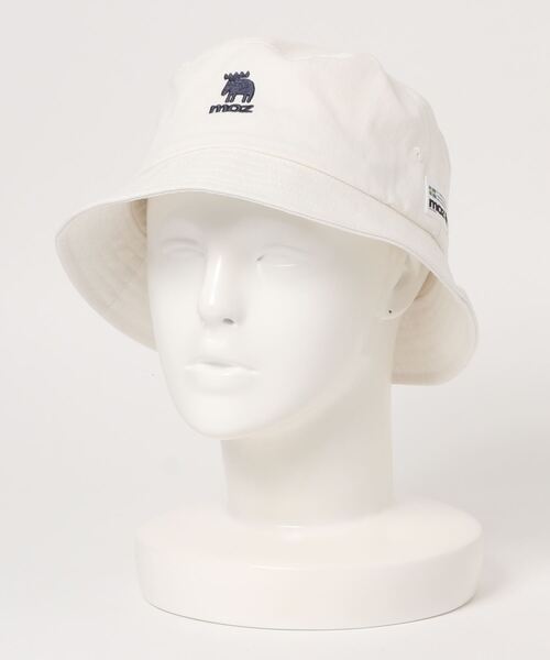 moz(モズ)の「moz/モズ ツイルバケットハット(ハット・レディース・ピンク/イエロー/オフホワイト/ベージュ/ブラック/ブルー・ONE SIZE)」の2枚目の写真