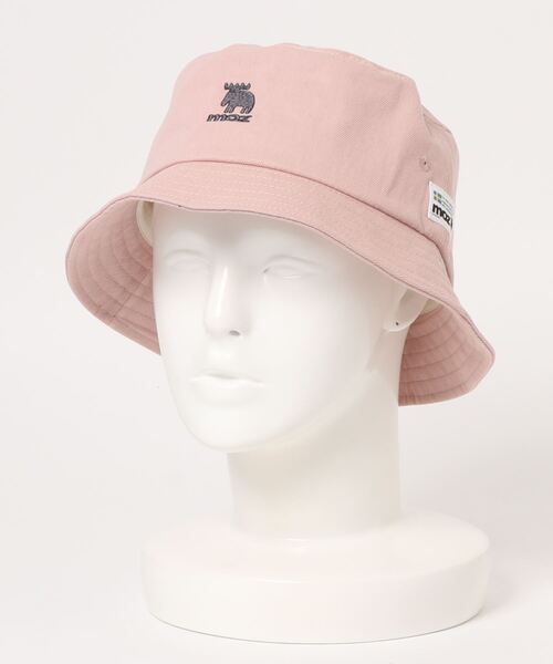 moz(モズ)の「moz/モズ ツイルバケットハット(ハット・レディース・ピンク/イエロー/オフホワイト/ベージュ/ブラック/ブルー・ONE SIZE)」の6枚目の写真