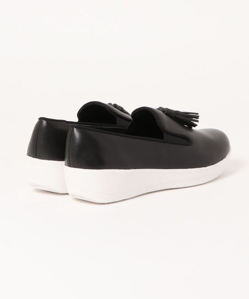 fitflop（フィットフロップ）の「【fitflop/フィットフロップ】 TASSEL SUPERSKATE シューズ/スニーカー/スリッポン/コンフォートシューズ/タッセル（スリッポン・レディース・ブラック/ピンクゴールド/タン・US6/US7/US5/US7.5/US6.5/US8）」の4枚目の写真
