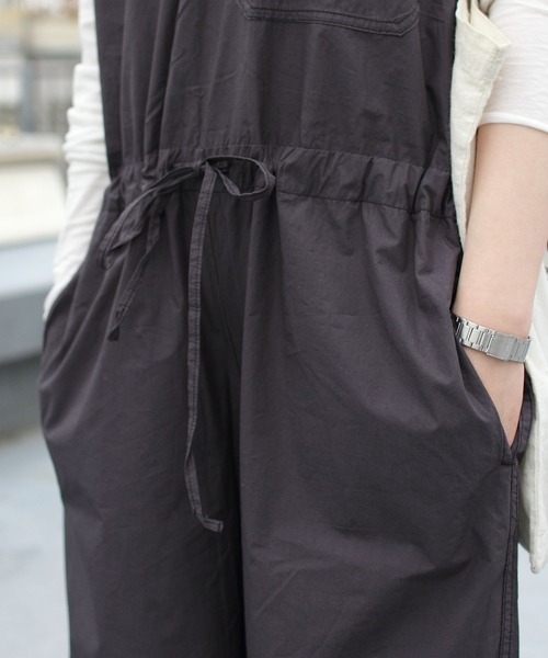 THE SHINZONE(ザ シンゾーン)の「THE SHINZONE/シンゾーン タンクオールインワン TANK ALL IN ONE 21MMSPA03(つなぎ/オールインワン・レディース・ブラック/ブルー・36/34)」の14枚目の写真