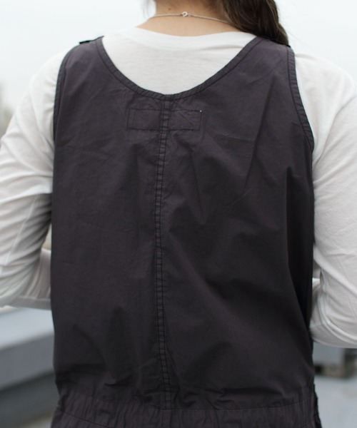 THE SHINZONE(ザ シンゾーン)の「THE SHINZONE/シンゾーン タンクオールインワン TANK ALL IN ONE 21MMSPA03(つなぎ/オールインワン・レディース・ブラック/ブルー・36/34)」の12枚目の写真