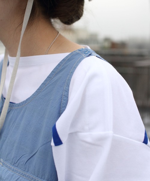 THE SHINZONE(ザ シンゾーン)の「THE SHINZONE/シンゾーン タンクオールインワン TANK ALL IN ONE 21MMSPA03(つなぎ/オールインワン・レディース・ブラック/ブルー・36/34)」の7枚目の写真