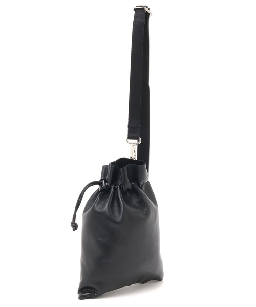 SLOW（スロウ）の「【SLOW / スロウ】22SS draw string 2way bag s(ショルダーバッグ)（ショルダーバッグ・メンズ・ホワイト/ブラック/ネイビー/グリーン・FREE）」の17枚目の写真