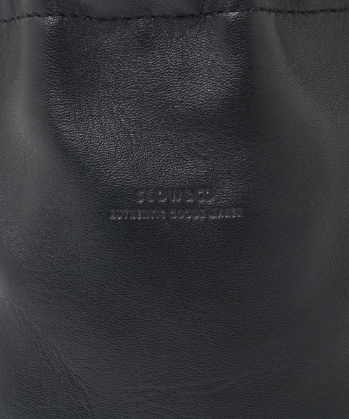 SLOW（スロウ）の「【SLOW / スロウ】22SS draw string 2way bag s(ショルダーバッグ)（ショルダーバッグ・メンズ・ホワイト/ブラック/ネイビー/グリーン・FREE）」の14枚目の写真