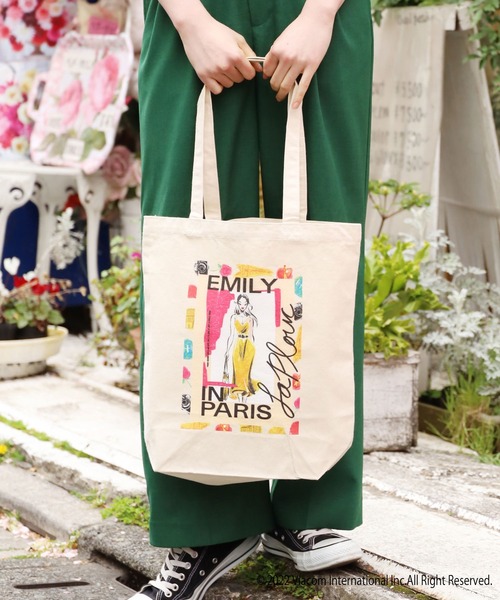 epine Emily in Paris トートバッグ イアンヌトートバック （Emily in Paris × épine》Eé tote bag