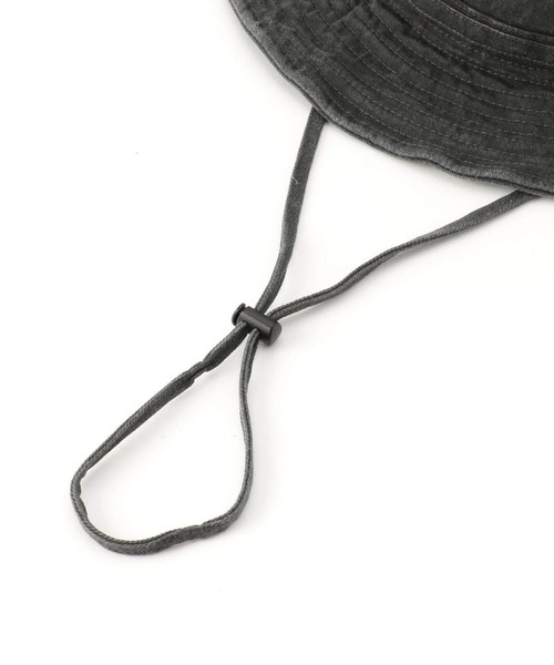 HIDEAWAYS NICOLE（ハイダウェイニコル）の「アドベンチャーハット（ハット・メンズ・ブラック/ネイビー系1/ブラック×グレー/ベージュ・FREE）」の8枚目の写真